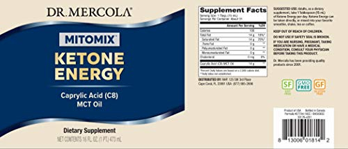 Foto 3 pulgar | Aceite Mct Dr. Mercola Pure Power Ketone Energy Ácido Caprílico 4 - Venta Internacional.