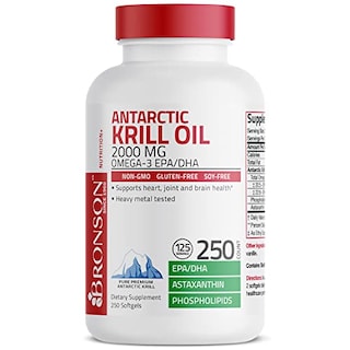 Foto 3 | Suplemento De Aceite De Krill Antártico Bronson 2000 Mg Con Omega-3 25 - Venta Internacional.
