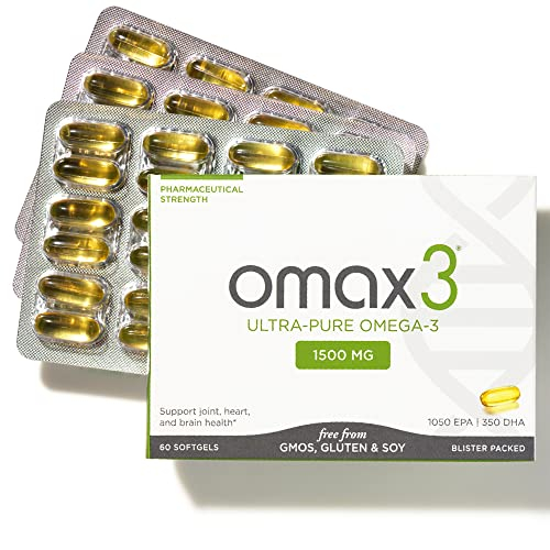 Foto 2 pulgar | Suplemento De Aceite De Pescado Omega 3 De Triple Concentración Omax3 1500 Mg - Venta Internacional.