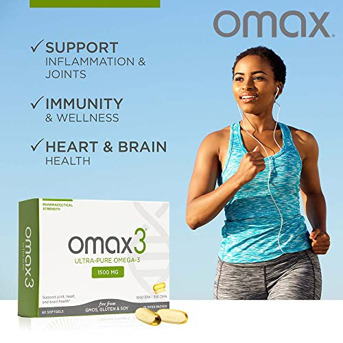 Foto 5 pulgar | Suplemento De Aceite De Pescado Omega 3 De Triple Concentración Omax3 1500 Mg - Venta Internacional.