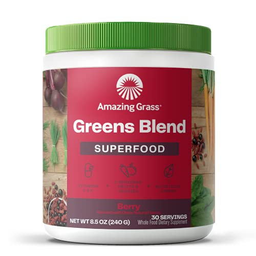 Superfood Amazing Grass Greens Blend Super Greens, 30 Porciones - Venta Internacional.