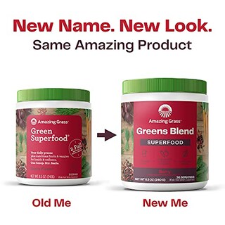Foto 2 | Superfood Amazing Grass Greens Blend Super Greens, 30 Porciones - Venta Internacional.
