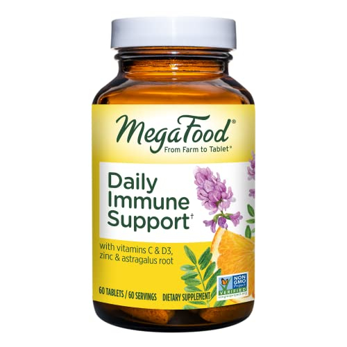 Foto 2 pulgar | Suplemento Megafood Daily Immune Support 60 Comprimidos - Venta Internacional.