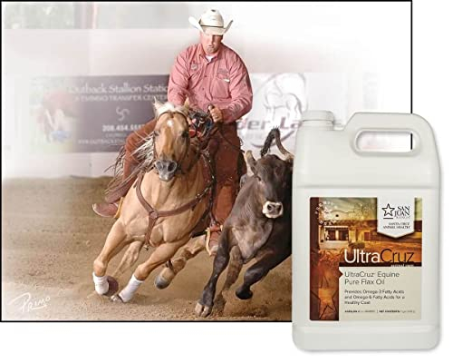Foto 5 pulgar | Suplemento De Aceite De Lino Puro Ultracruz Para Caballos De 3,78 Litros - Venta Internacional.