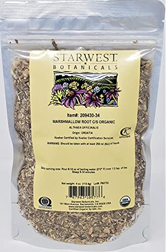 Foto 2 pulgar | Raíz De Malvavisco Starwest Botanicals Cortada Y Tamizada Orgánica 12 - Venta Internacional.