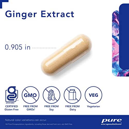 Foto 4 pulgar | Suplemento De Extracto De Jengibre Pure Encapsulations 120 Cápsulas - Venta Internacional.