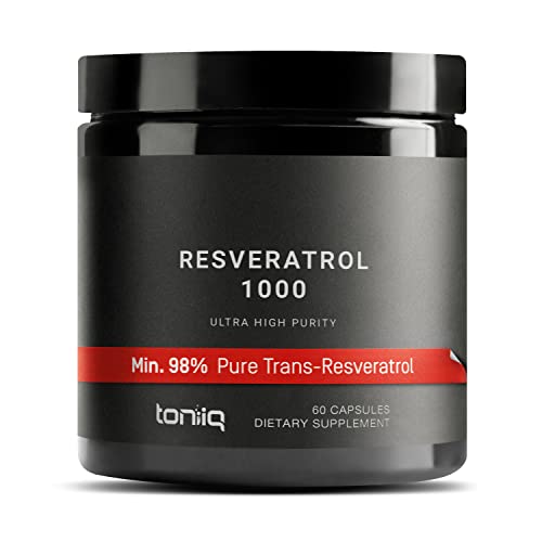 Foto 2 pulgar | Suplemento Toniiq De Resveratrol De Ultra Alta Potencia 1000 Mg 60 C - Venta Internacional.