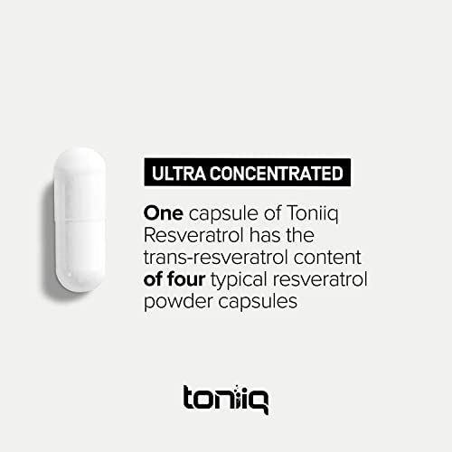 Foto 5 | Suplemento Toniiq De Resveratrol De Ultra Alta Potencia 1000 Mg 60 C - Venta Internacional.