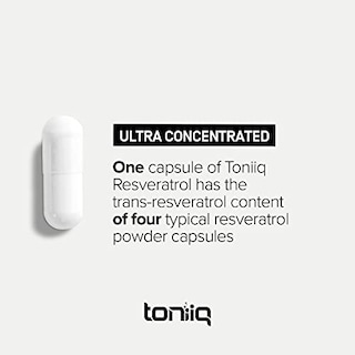 Foto 5 | Suplemento Toniiq De Resveratrol De Ultra Alta Potencia 1000 Mg 60 C - Venta Internacional.