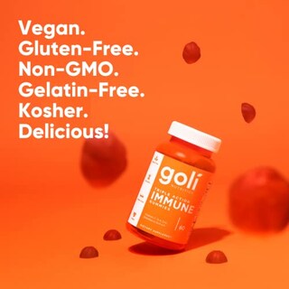 Foto 6 | Gomitas De Vitamina Goli Immune, 60 Unidades, Con Saúco, C, D Y Zinc - Venta Internacional.