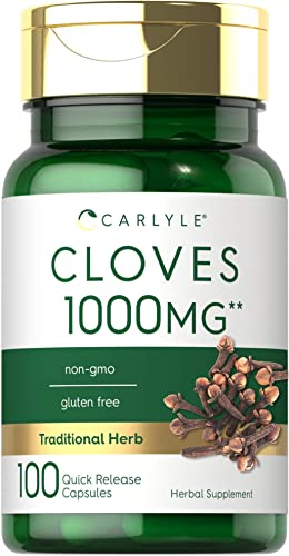 Foto 1 | Suplemento Carlyle Cloves 1000 Mg 100 Cápsulas De Gluten Sin Ogm - Venta Internacional.