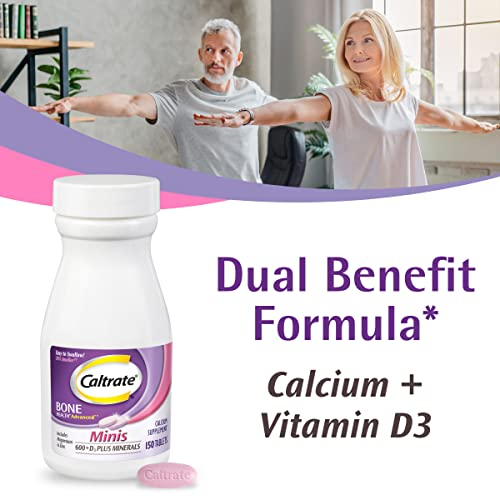Foto 3 pulgar | Suplemento Caltrate Minis 600 Plus D3 Calcium 150 Comprimidos - Venta Internacional.