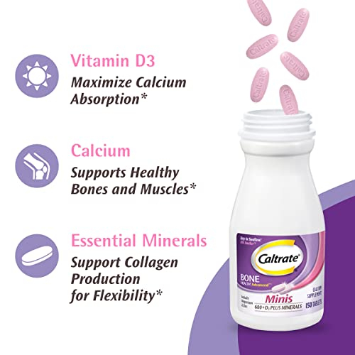 Foto 5 | Suplemento Caltrate Minis 600 Plus D3 Calcium 150 Comprimidos - Venta Internacional.