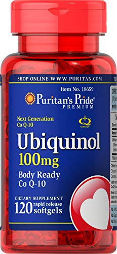 Foto 2 pulgar | Complemente 100 Mg De Ubiquinol Puritan's Pride Para La Salud Del Corazón - Venta Internacional.