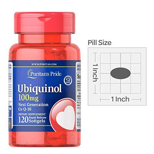 Foto 7 pulgar | Complemente 100 Mg De Ubiquinol Puritan's Pride Para La Salud Del Corazón - Venta Internacional.