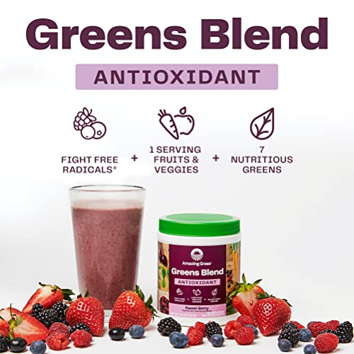 Foto 4 pulgar | Suplemento: Amazing Grass Greens Blend Antioxidant, 30 Porciones - Venta Internacional.