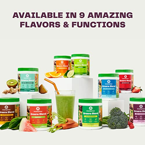 Foto 7 pulgar | Suplemento: Amazing Grass Greens Blend Antioxidant, 30 Porciones - Venta Internacional.