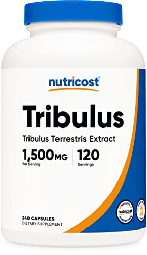 Foto 2 pulgar | Suplemento Nutricost Extracto De Tribulus Terrestris 1500 Mg 240  - Venta Internacional.