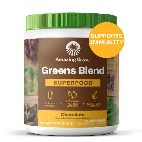 Foto 2 pulgar | Superfood Amazing Grass Greens Blend Super Greens, 30 Porciones - Venta Internacional.