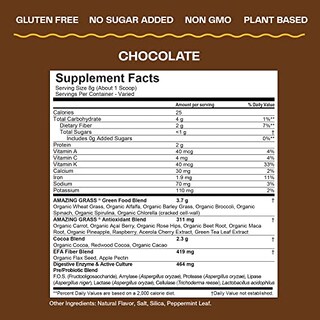 Foto 4 | Superfood Amazing Grass Greens Blend Super Greens, 30 Porciones - Venta Internacional.