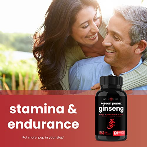 Foto 6 | Suplemento Nutrachamps Korean Red Panax Ginseng 120 Cápsulas - Venta Internacional.