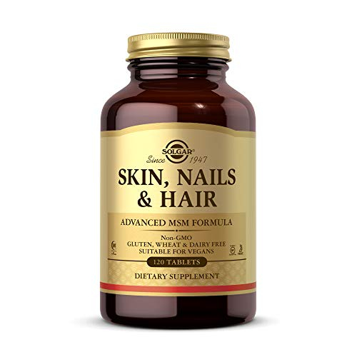 Foto 2 pulgar | Suplemento Solgar Skin, Nails & Hair Advanced Msm 120 Tablet - Venta Internacional.