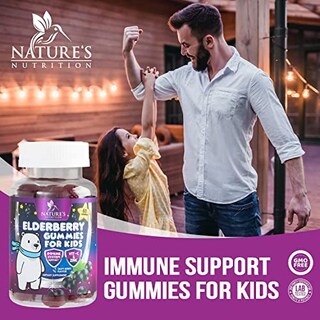 Foto 5 | Complementa Las Gomitas De Saúco Sambucus De Nature's Nutrition - Venta Internacional.