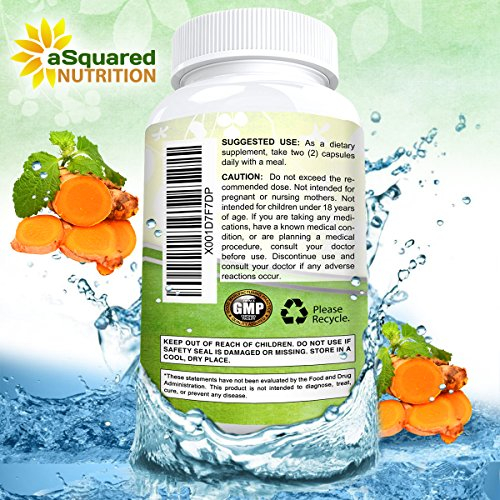 Foto 8 pulgar | Suplemento De Curcumina De Cúrcuma De Squared Nutrition 1600 Mg - Venta Internacional.