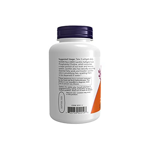 Foto 4 pulgar | Complementa Now Lecitina 1200 Mg Con Fosfatidilcolina 100 S - Venta Internacional.