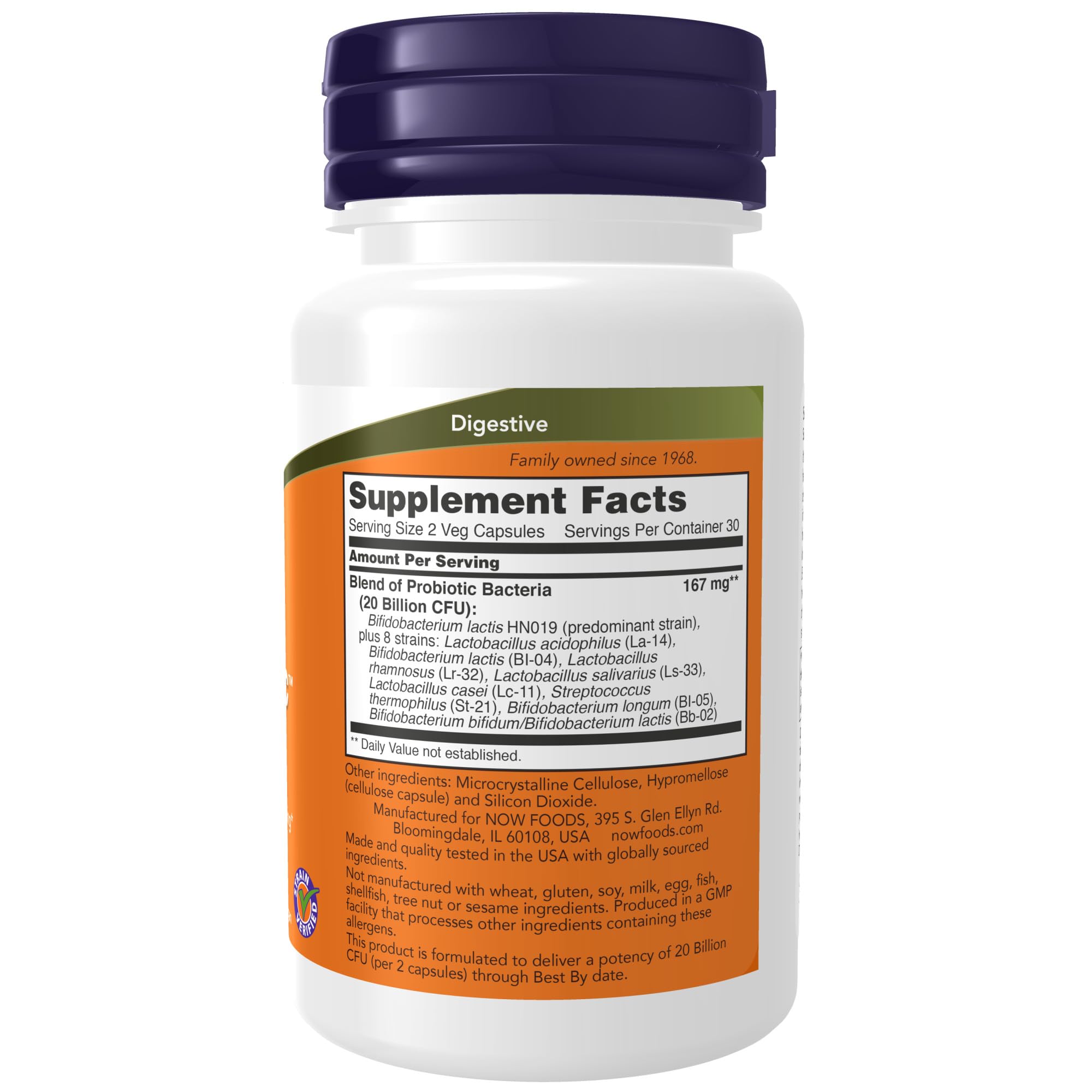 Foto 3 pulgar | Suplemento Now Clinical Gi Probiotic™ 50+ Formula, 60 Cápsulas - Venta Internacional.