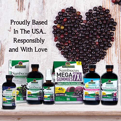 Foto 6 pulgar | Suplemento Nature's Answer Sambucus Original 473ml - Venta Internacional.