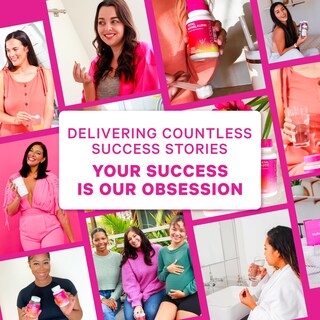 Foto 5 | Complementa Las Gomitas Pink Stork Bloat Con Cúrcuma Y Jengibre - Venta Internacional.