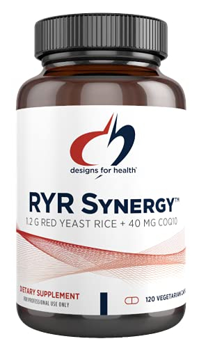 Foto 2 pulgar | Diseños De Suplementos Para La Salud Ryr Synergy Red Yeast Rice - Venta Internacional.