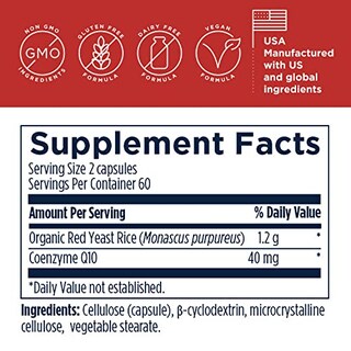 Foto 4 | Diseños De Suplementos Para La Salud Ryr Synergy Red Yeast Rice - Venta Internacional.