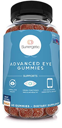 Foto 2 pulgar | Gomitas Sunergetic Lutein, 20 Mg, Zeaxantina, 4 Mg - Venta Internacional.