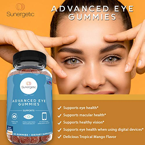 Foto 5 pulgar | Gomitas Sunergetic Lutein, 20 Mg, Zeaxantina, 4 Mg - Venta Internacional.