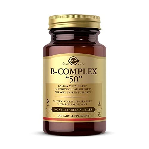 Foto 1 | Suplemento Solgar B-complex «50» 100 Cápsulas Vegetales - Venta Internacional.