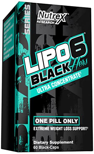 Píldoras Para Bajar De Peso Nutrex Research Lipo-6 Black Hers - Venta Internacional.