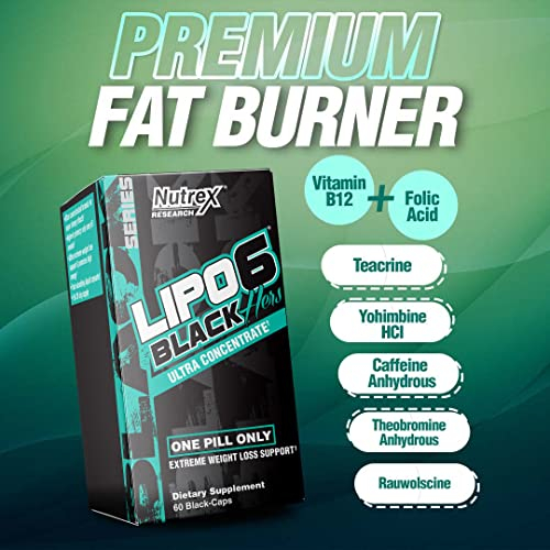 Foto 5 pulgar | Píldoras Para Bajar De Peso Nutrex Research Lipo-6 Black Hers - Venta Internacional.