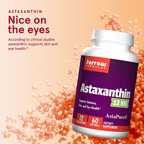 Foto 3 pulgar | Suplemento Jarrow Formulas De Astaxantina, 12 Mg, Antioxidante 60 S - Venta Internacional.