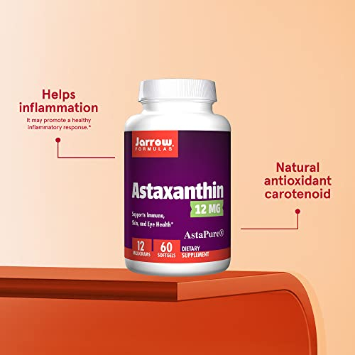 Foto 5 pulgar | Suplemento Jarrow Formulas De Astaxantina, 12 Mg, Antioxidante 60 S - Venta Internacional.