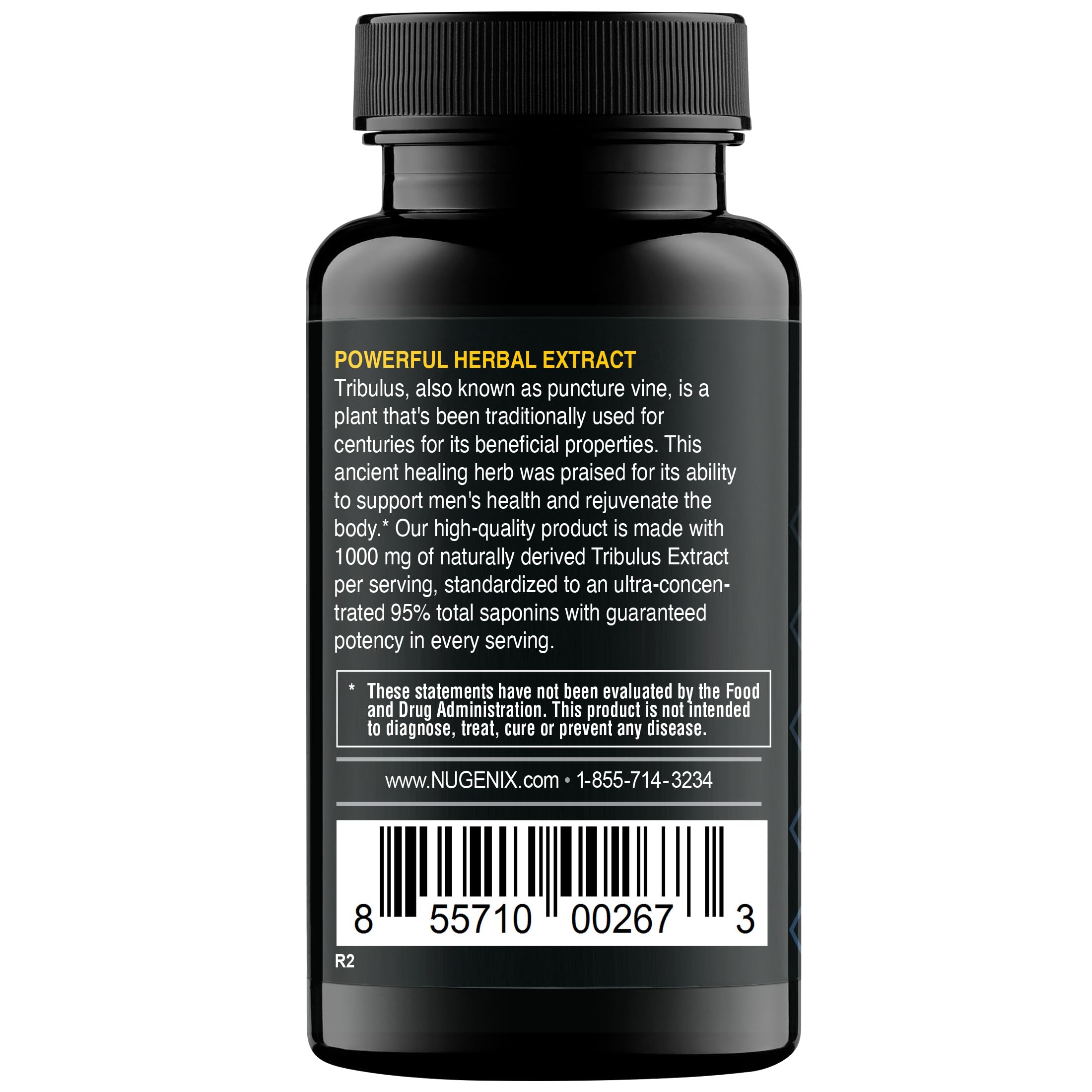 Foto 3 pulgar | Suplemento Nugenix Essentials Tribulus Terrestris 1000 Mg - Venta Internacional.