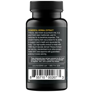 Foto 2 | Suplemento Nugenix Essentials Tribulus Terrestris 1000 Mg - Venta Internacional.
