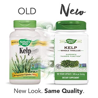 Foto 2 | Suplemento Nature's Way Kelp, 600 Mg, Sin Ogm, 180 Cápsulas - Venta Internacional.