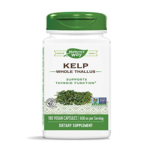 Foto 5 pulgar | Suplemento Nature's Way Kelp, 600 Mg, Sin Ogm, 180 Cápsulas - Venta Internacional.