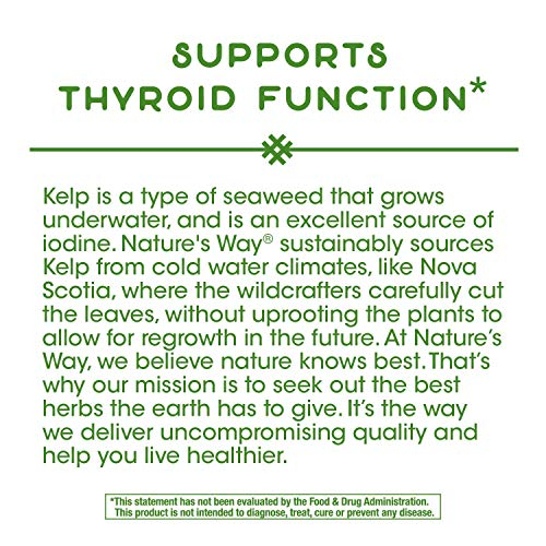 Foto 8 pulgar | Suplemento Nature's Way Kelp, 600 Mg, Sin Ogm, 180 Cápsulas - Venta Internacional.