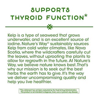 Foto 7 | Suplemento Nature's Way Kelp, 600 Mg, Sin Ogm, 180 Cápsulas - Venta Internacional.