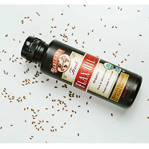 Foto 5 | Aceite De Linaza Barlean's Fresh Prensado En Frío 946 Ml Organic Vega - Venta Internacional.