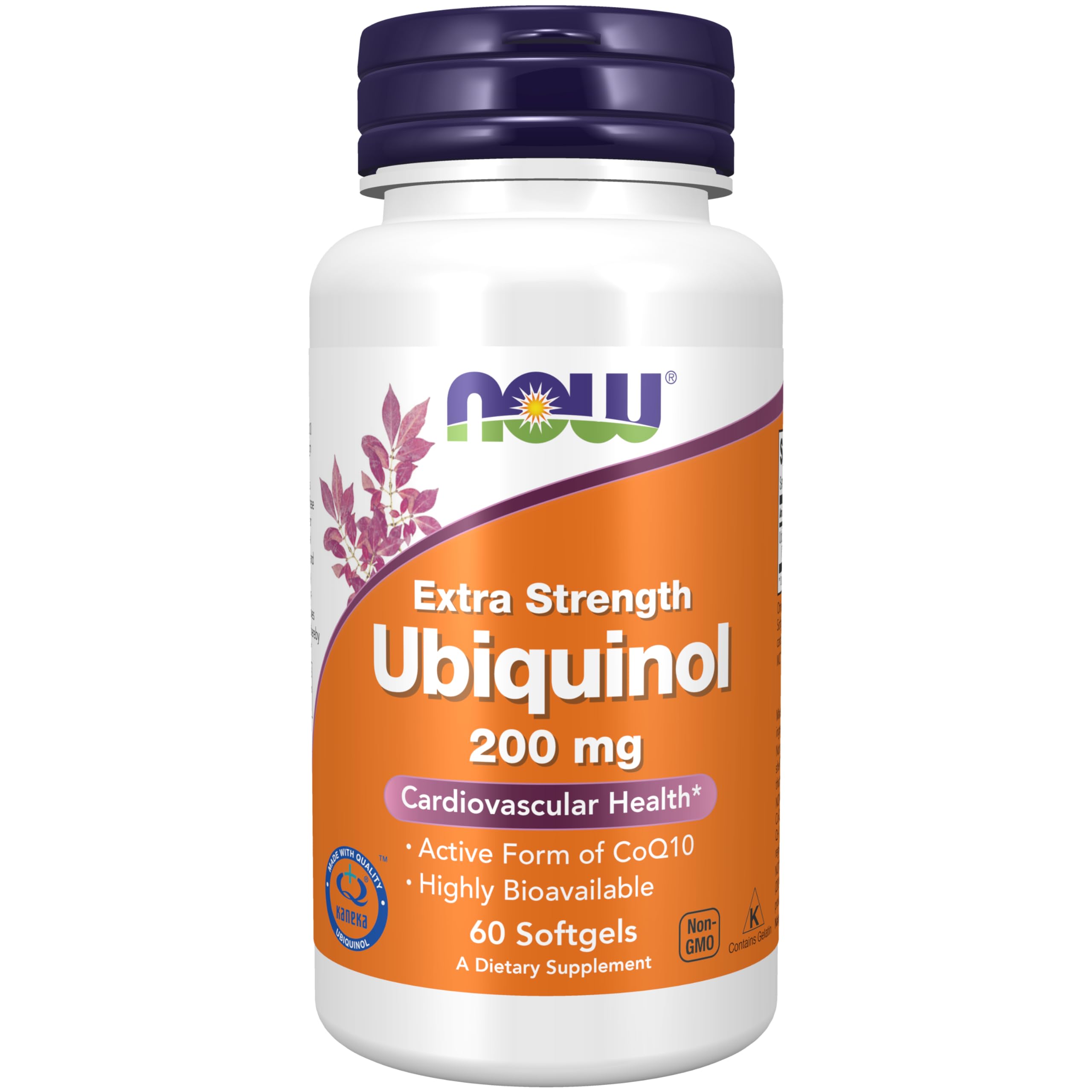 Foto 2 pulgar | Suplemento Now: Ubiquinol, 200 Mg, Alta Biodisponibilidad, 60 G - Venta Internacional.