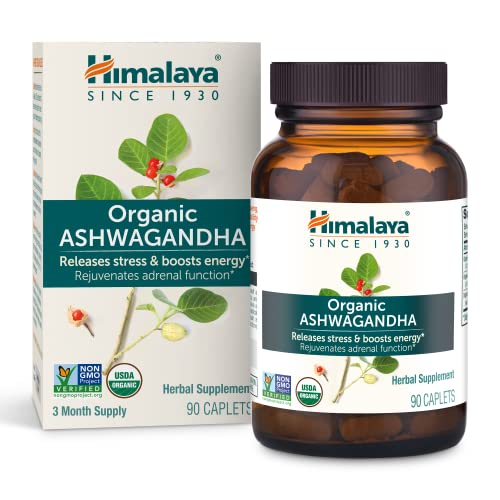 Foto 2 pulgar | Suplemento De Ashwagandha Orgánica Del Himalaya 670 Mg 90 Cápsulas - Venta Internacional.